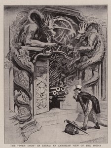La porte ouverte en Chine, une vue américaine de la politique - William Allen Rogers